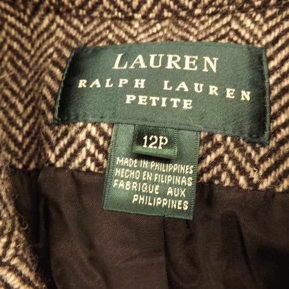 Lauren Ralph Lauren 100% Lambs Wool Jacket- Women's 12P - Picture 6 of 11